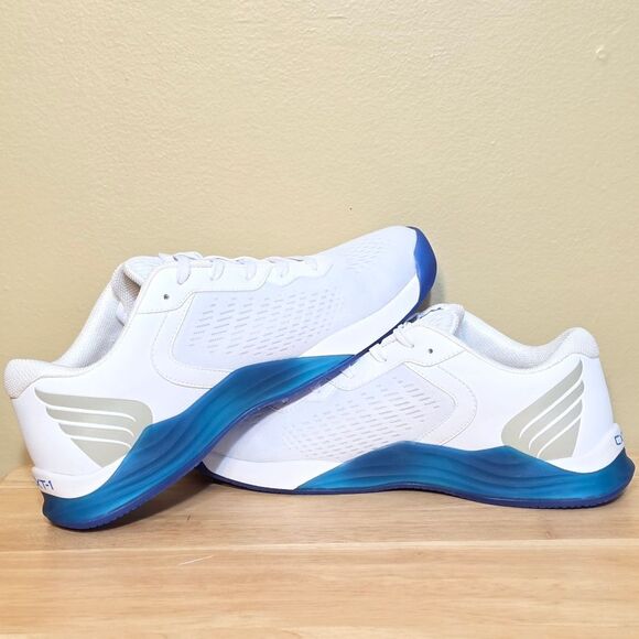 TYR CXT-1 Trainers Training Shoes White Blue Men's Size 10 Women's 11.5 - Picture 4 of 7